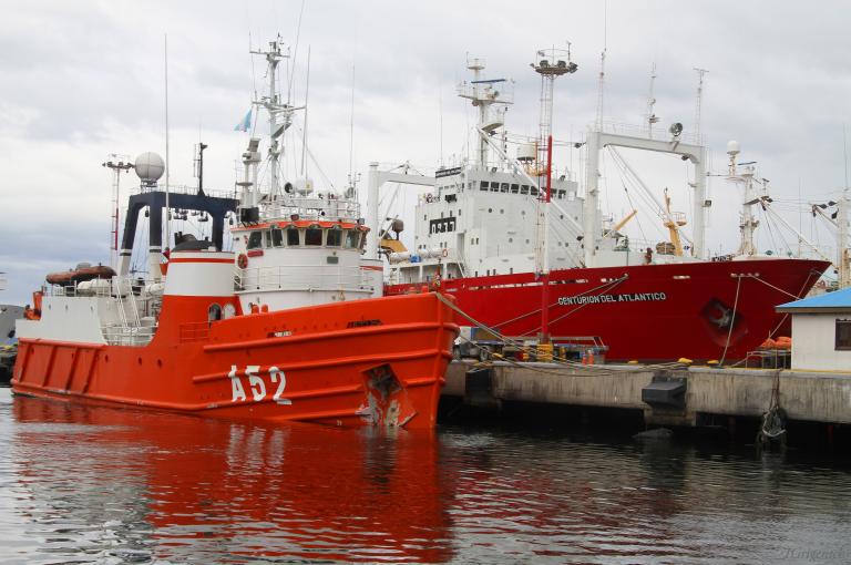 Argentine fishing boats