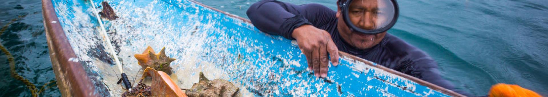 Belize Conch Fisherman